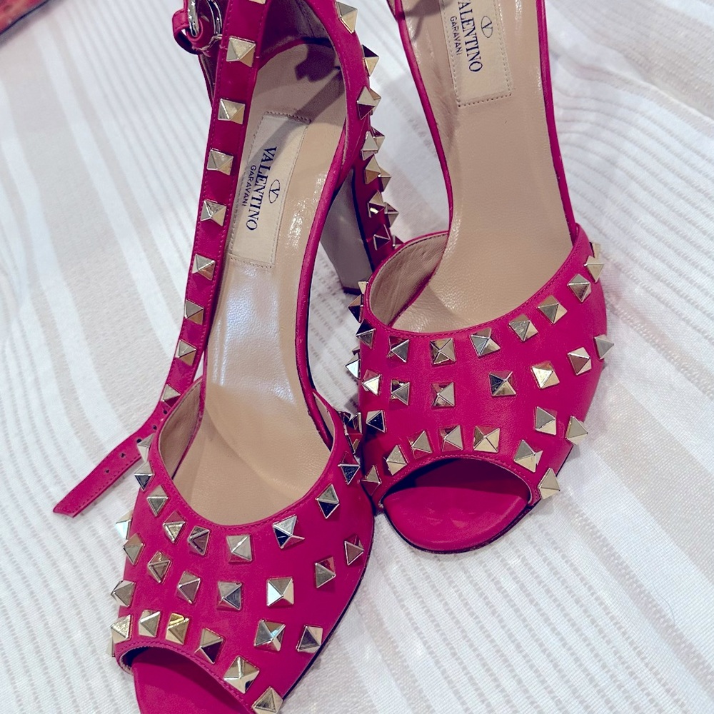 Valentino studded heels